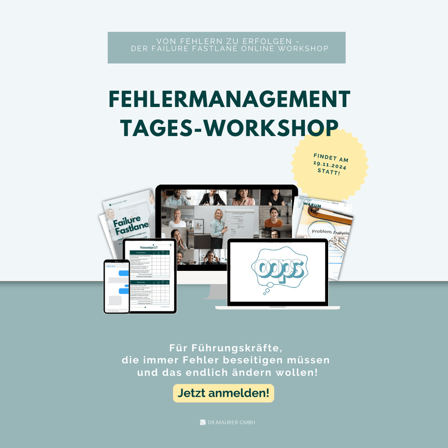 Fehler als bester Lehrmeister – Dr. Katja Maurer